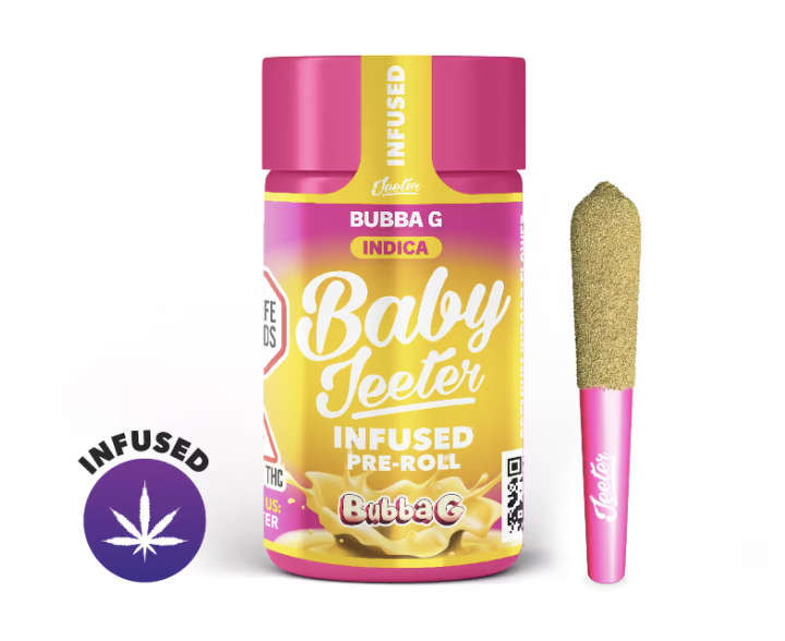 Jeeter - Infused Baby 5PK - Bubba G 2.5G