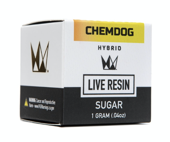 West Coast Cure - Live Resin Sugar - CHEMDOG 1G