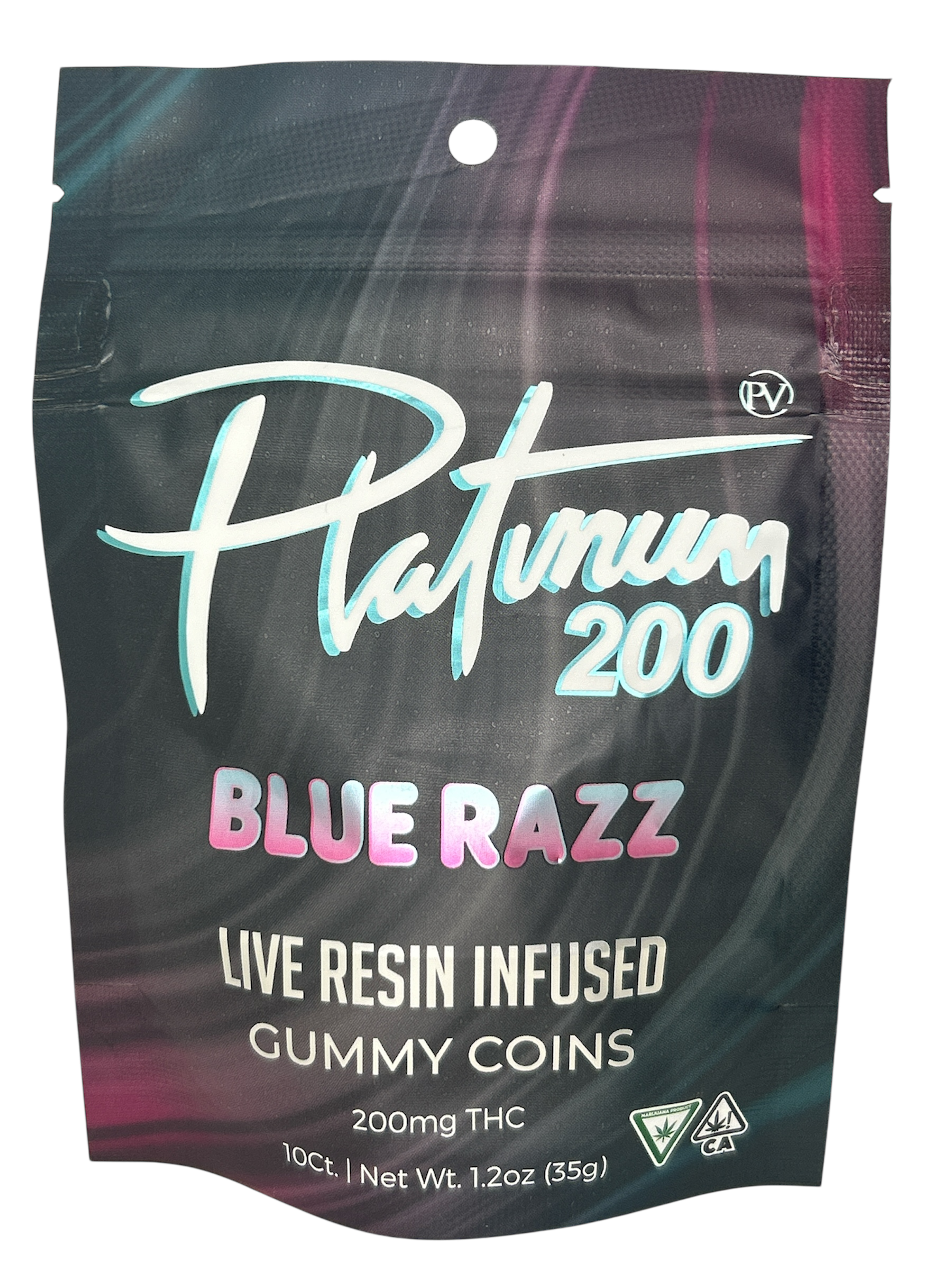 Blue Razz | 200MG Live Resin Coins