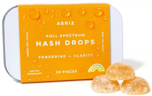 AERIZ - HASH DROPS TANGERINE (100MG) (S)