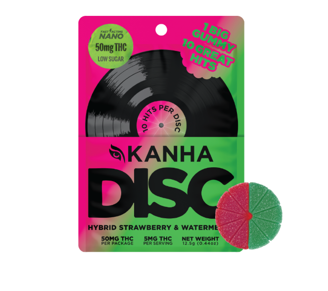 Kanha - Watermelon X Strawberry Hybrid Disc (1pk) (50mg) (h)