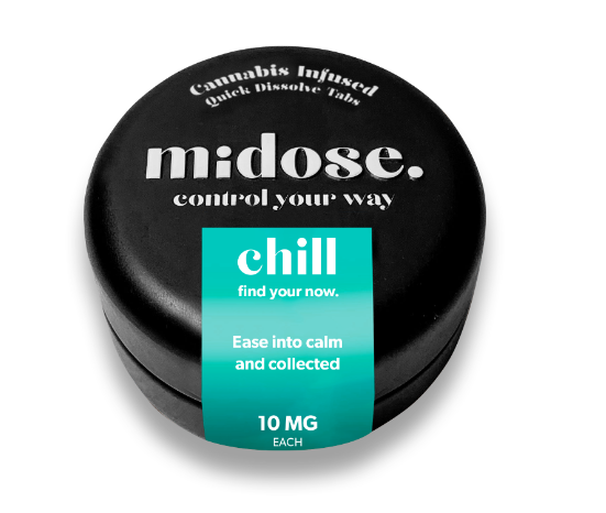 NATURE'S GRACE - MIDOSE CHILL MELTS 10PK  (100MG) (H)