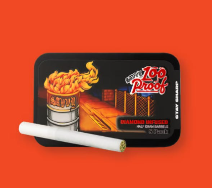 Savvy - Ghost Milk 100 Proof Pre-rolls (5pk) (2.5g) (h)