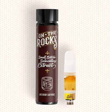 On The Rocks  - Funnelcake Live Rosin Cartridge (0.5g) (h)