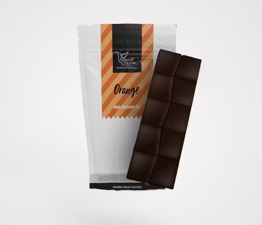 Natures Grace - Orange Dark Chocolate Bar (100mg) (s)