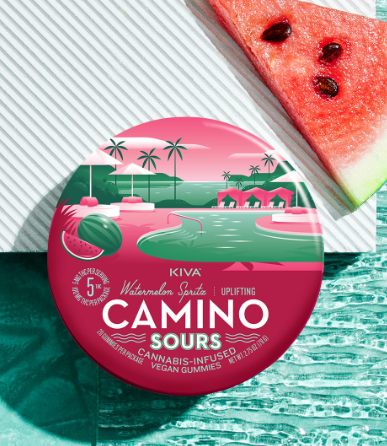 KIVA - CAMINO SOURS WATERMELON SPRITZ (100MG) (S)