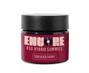 VERANO - ENCORE SOUR BLACK CHERRY RSO GUMMIES (100MG) (H)