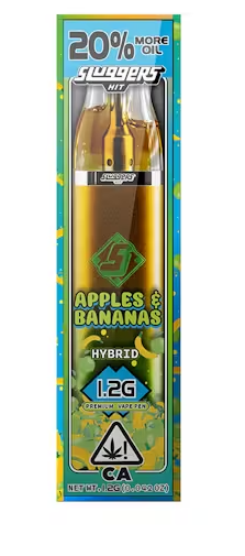 SLUGGERS - APPLES & BANANAS ALL IN ONE 1.2G