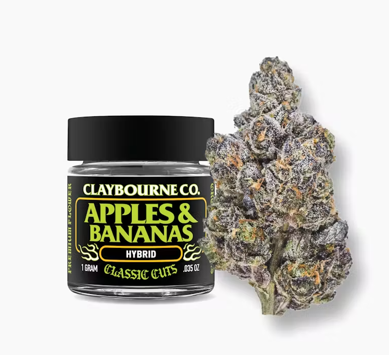 CLAYBOURNE CO. - APPLES & BANANAS 3.5G (SATIVA HYBRID)