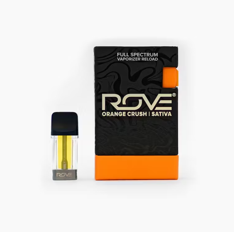 ROVE - ORANGE CRUSH LIVE RESIN DIAMONDS VAPE RELOAD 1G