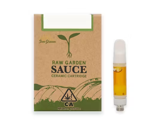 RAW GARDEN  GREEN CRACK SAUCE CART 1G