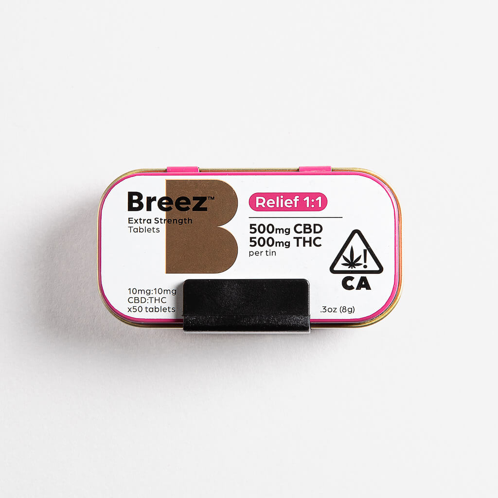 BREEZ - RELIEF 1:1 EXTRA STRENGTH TIN