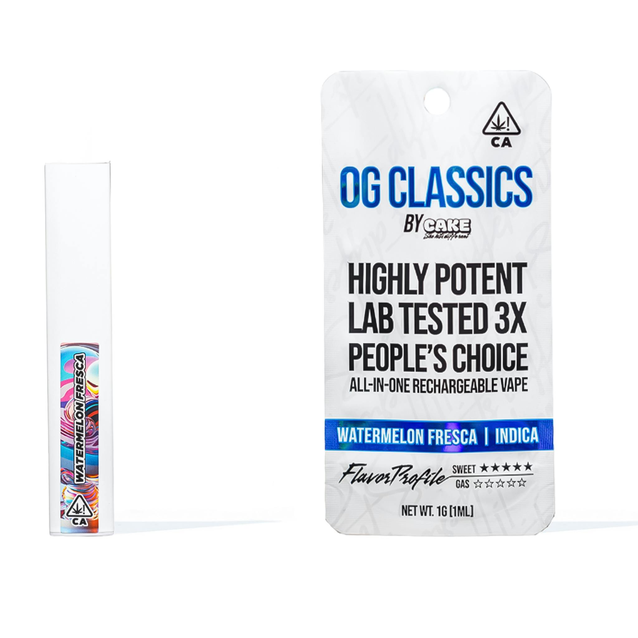 CAKE - OG CLASSIC - WATERMELON FRESCA