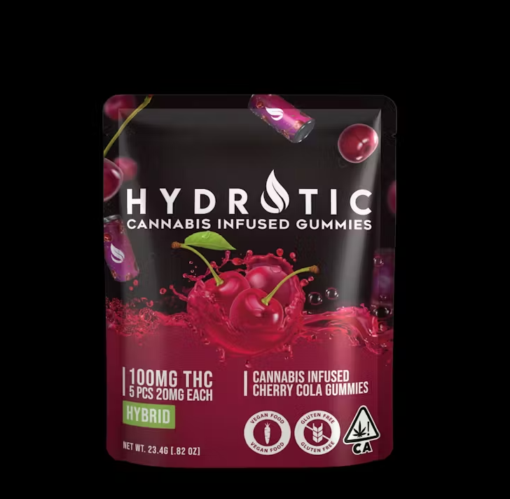 HYDROTIC - CHERRY COLA GUMMIES 100MG
