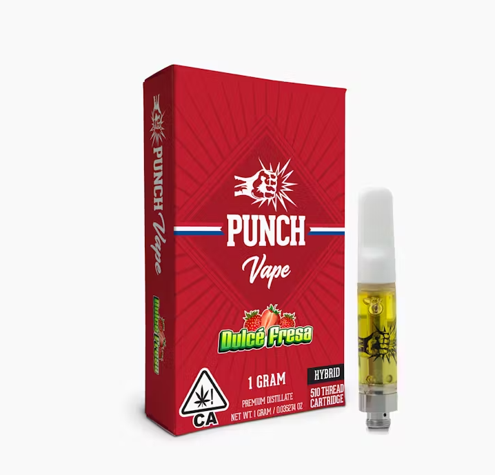 PUNCH EXTRACTS - DISTILLATE CART - DULCE FRESA