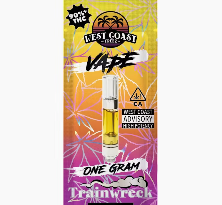 WEST COAST TREEZ - TRAINWRECK CART 1G