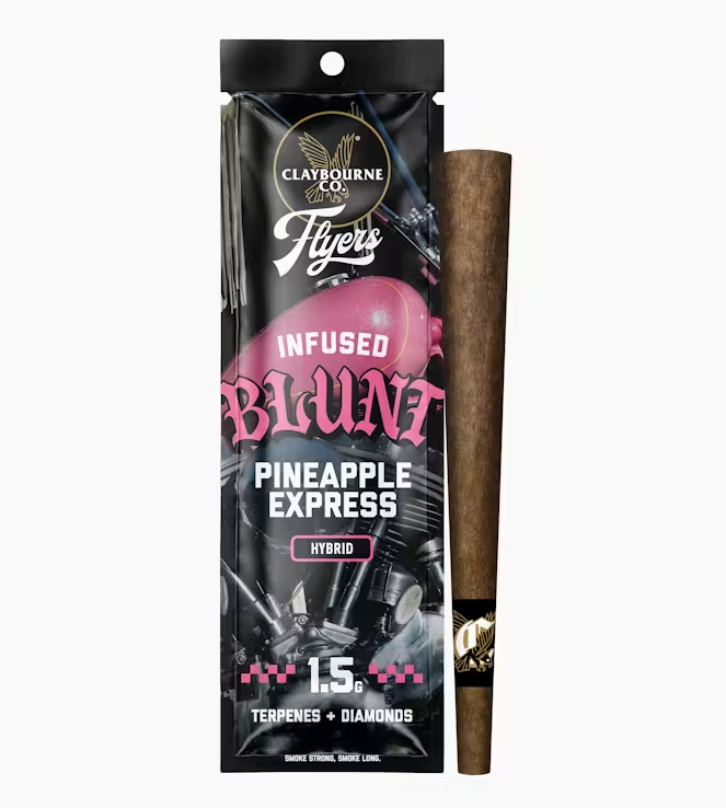 CLAYBOURNE CO. FLYERS INFUSED BLUNT 1.5G - PINEAPPLE EXPRESS