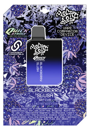 MICROBAR - BLACK BERRY SLUSH ALL IN ONE