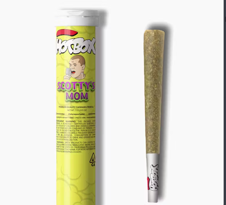 HOTBOX - ASTROBERRY PREROLL 1G
