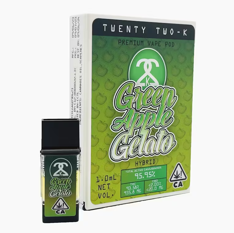 22K - GREEN APPLE GELATO POD 1G