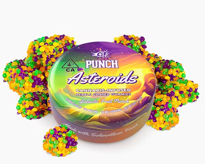 PUNCH - GALACTIC FRUIT PUNCH 100MG ASTEROIDS