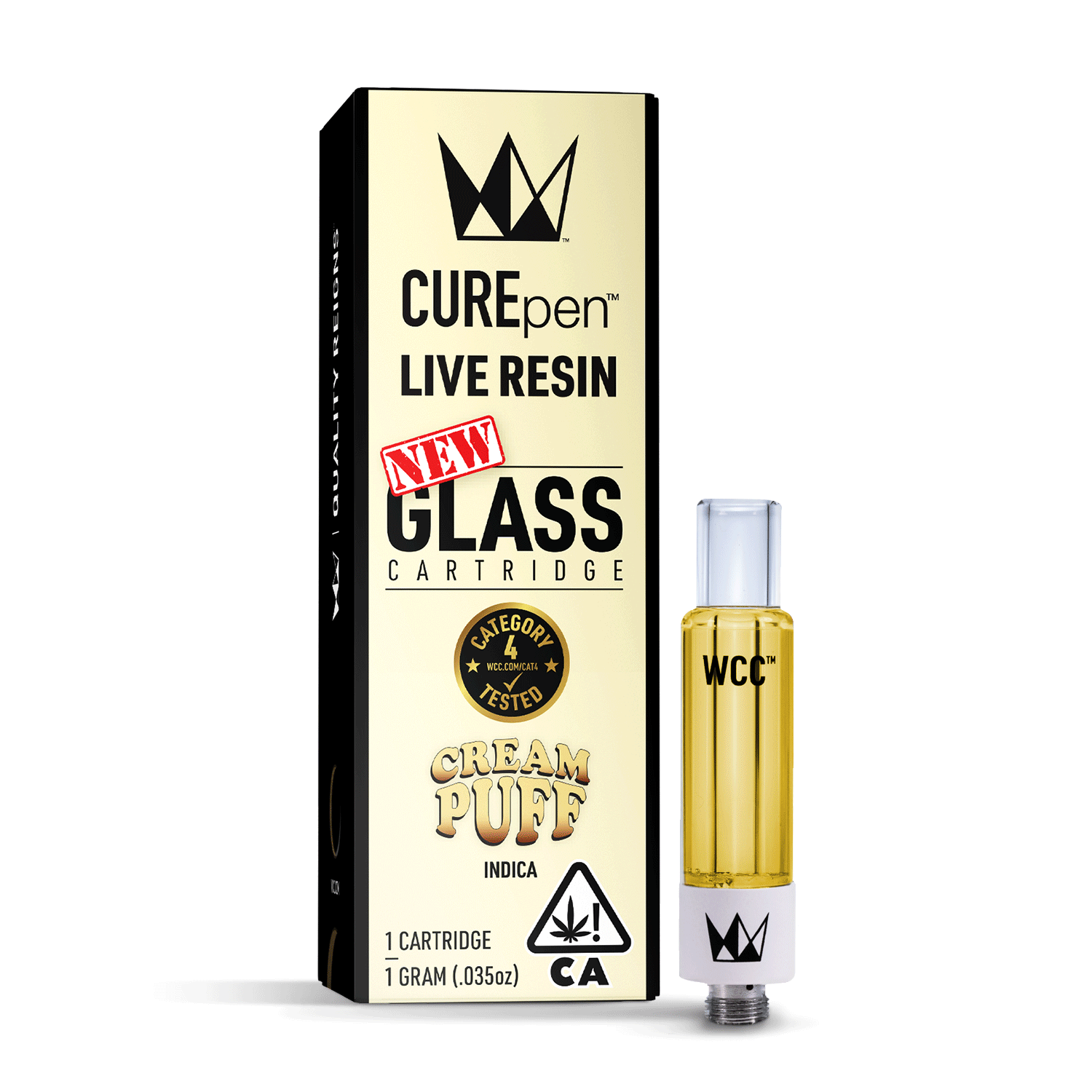 WEST COAST CURE - CREAM PUFF LIVE RESIN CART 1G