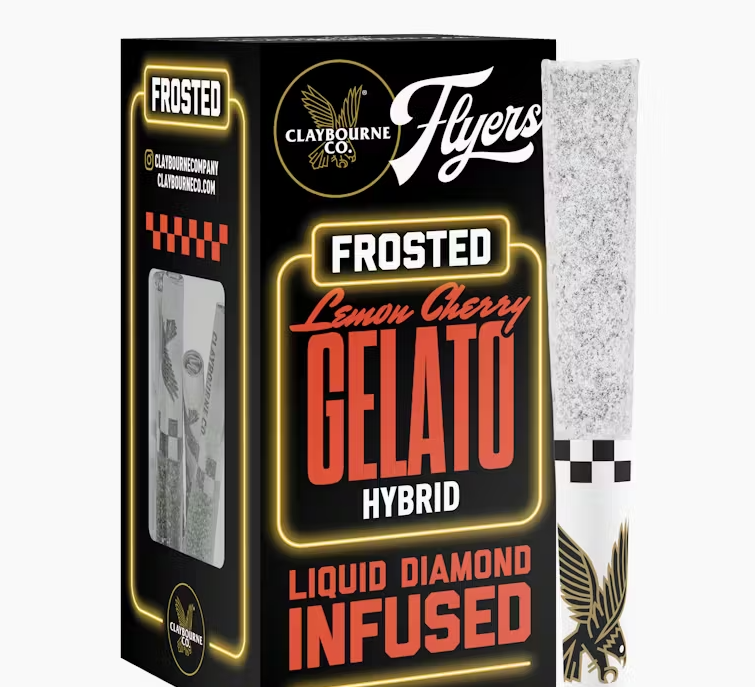 CLAYBOURNE CO. - LEMON CHERRY GELATO FROSTED FLYERS 5PK