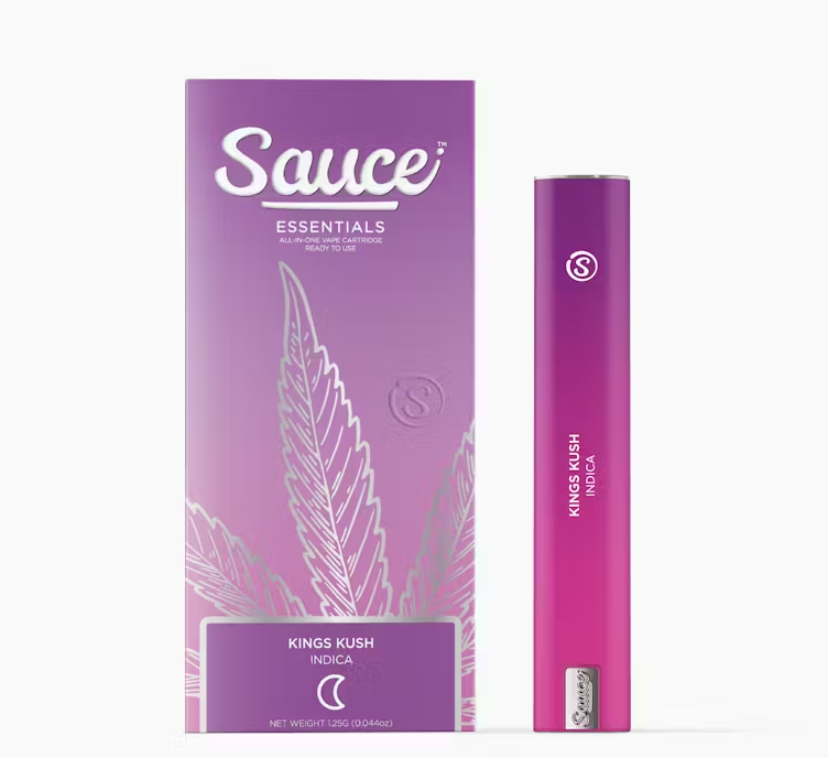 SAUCE - KINGS KUSH LIVE RESIN ALL IN ONE 1.25G