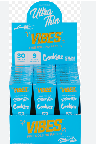 VIBES PAPERS-VIBES X COOKIES CONES KING SIZE SLIM