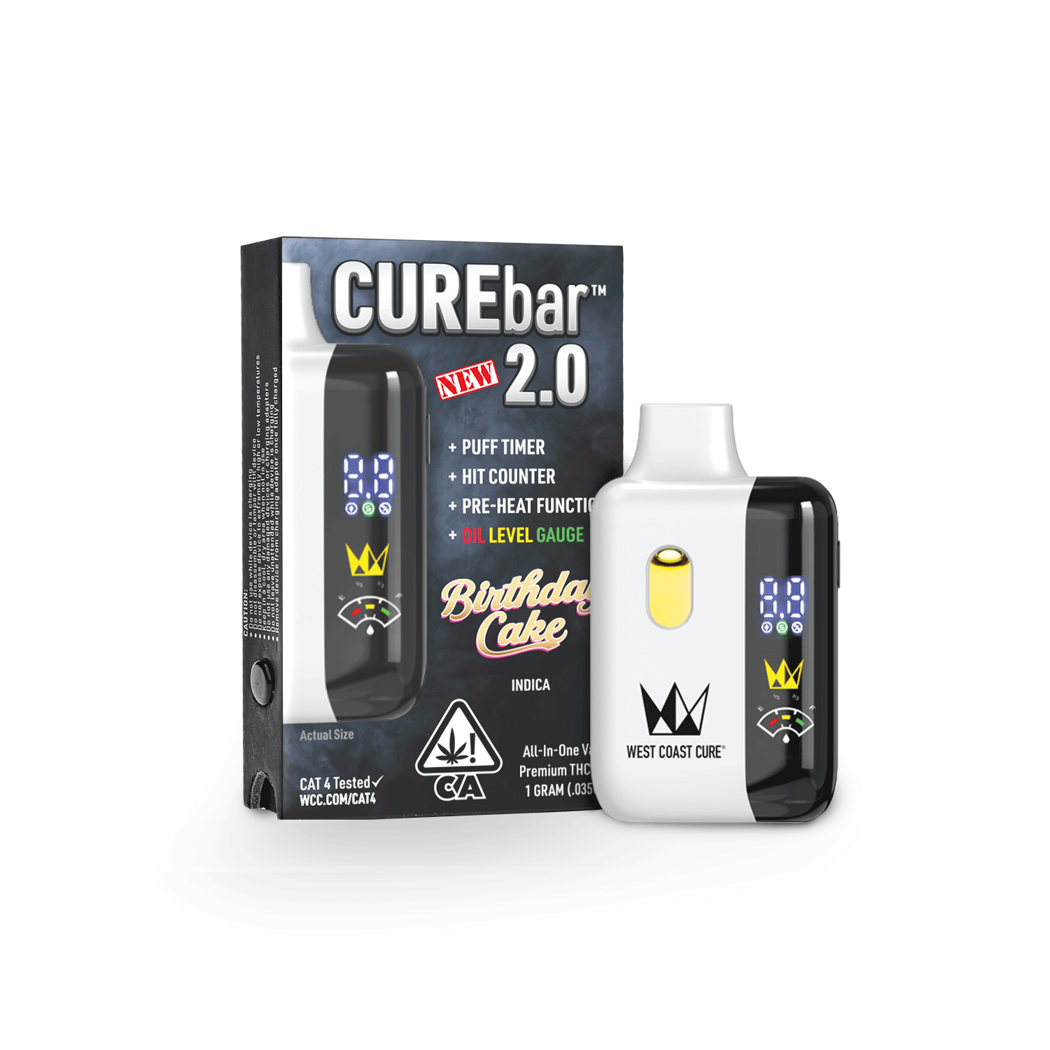 WEST COAST CURE - BIRTHDAY CAKE 1G CUREBAR