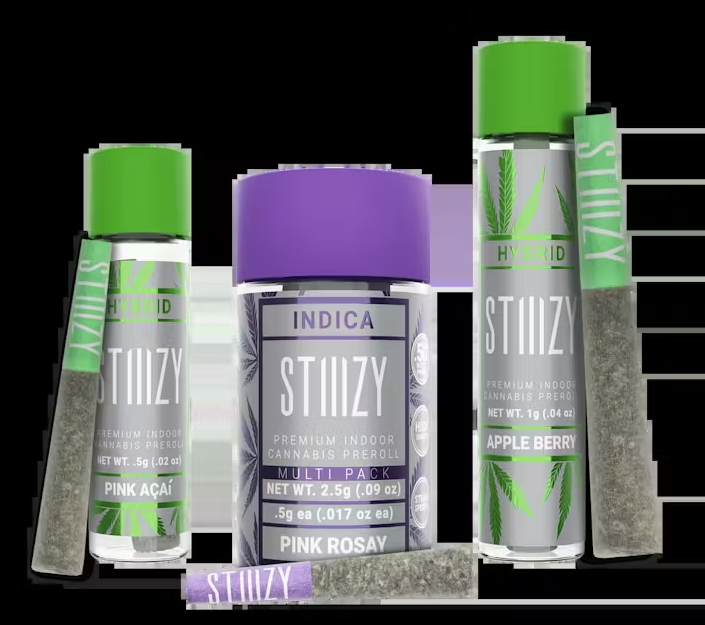 STIIIZY SUPER LEMON HAZE INFUSED PREROLL 5PK 2.5G