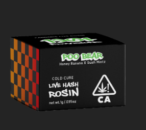 1904 - POO BEAR LIVE ROSIN 1G