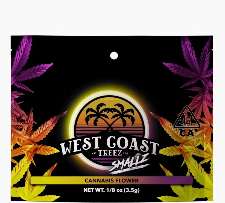 WEST COAST TREEZ - WEDDING CAKE SMALLZ 3.5G (HYBRID)
