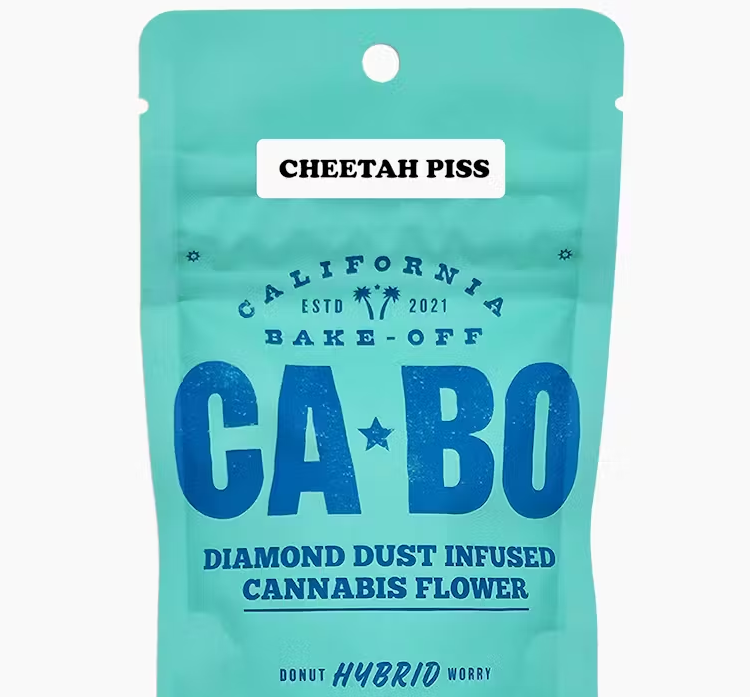 CABO - CHEETAH PISS DIAMOND DUST INFUSED 14G (HYBRID)