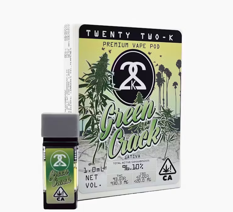 22K - GREEN CRACK POD 1G