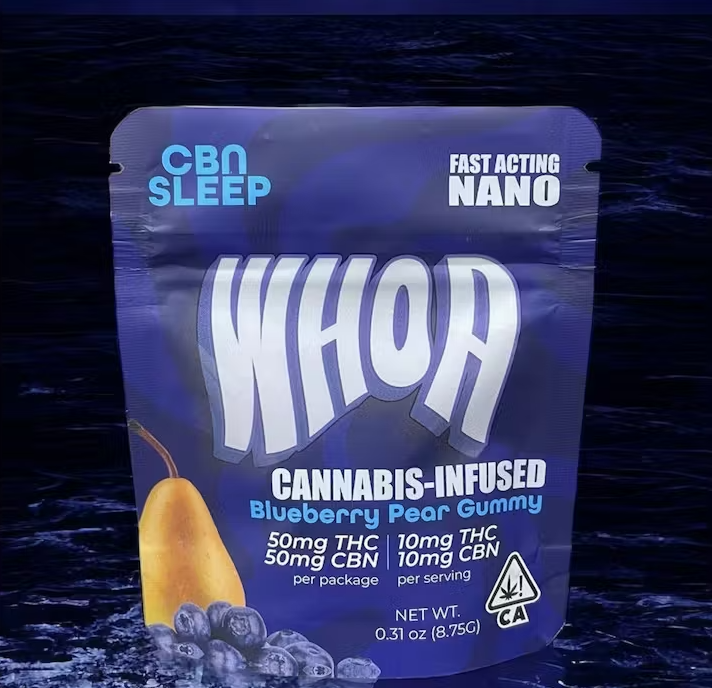 WHOA -  BLUEBERRY PEAR GUMMY 1:1