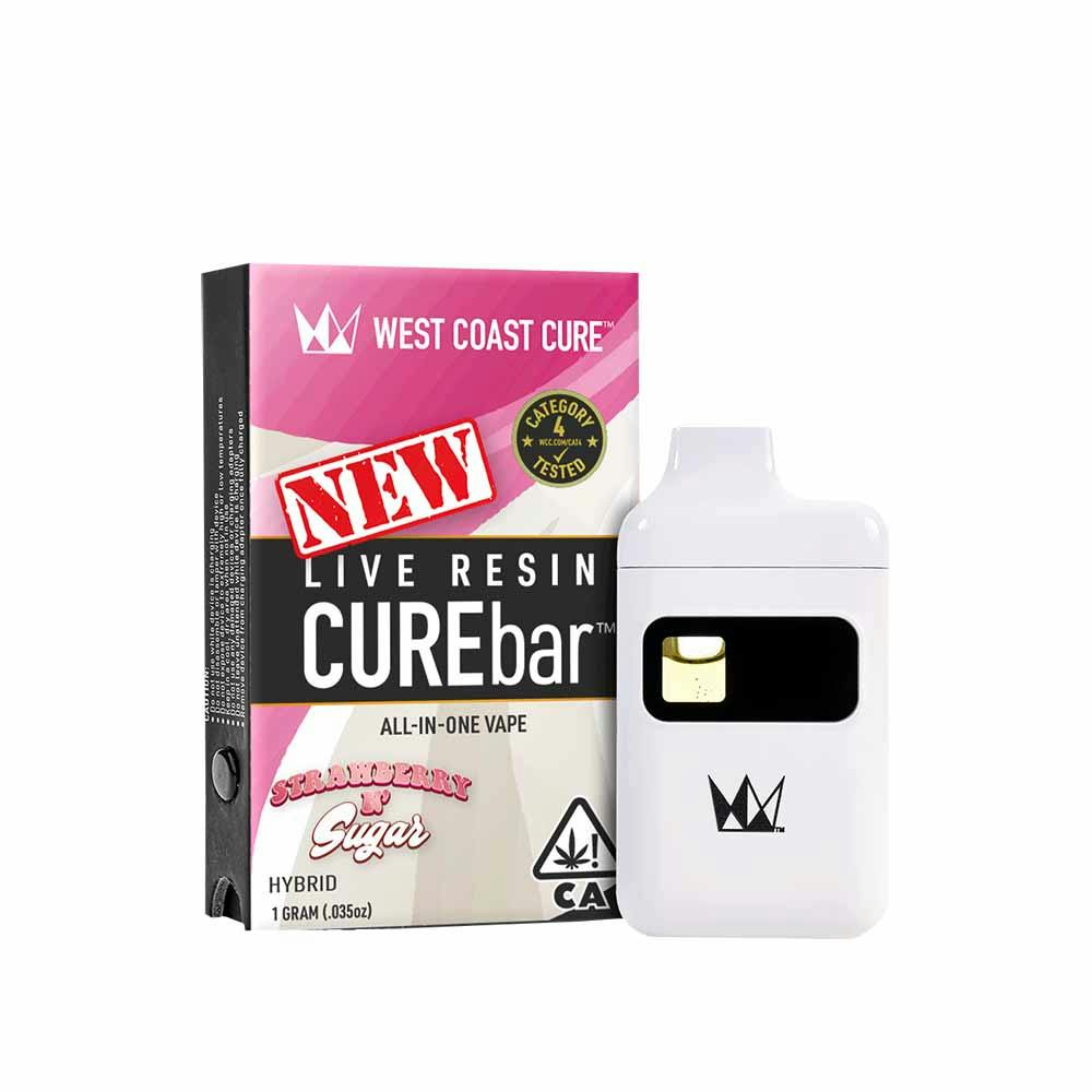 WEST COAST CURE STRAWBERRY N SUGAR CUREBAR