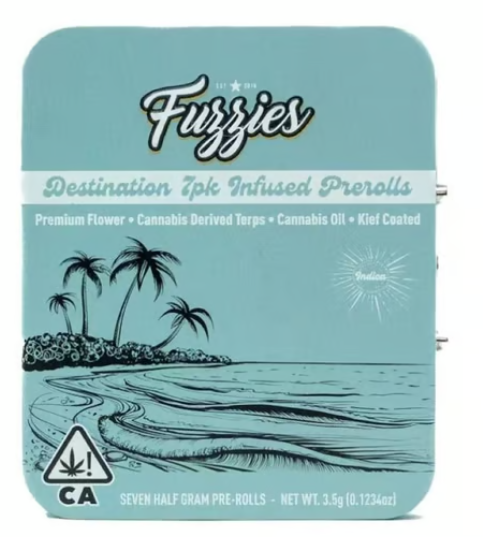 FUZZIES GODS GIFT DESTINATION INFUSED 7PK(INDICA)
