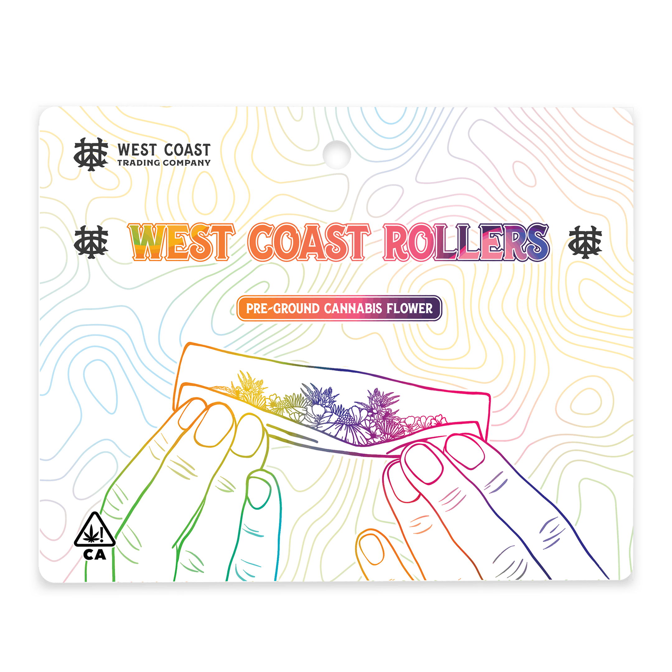 WEST COAST TRADING COMPANY - PINEPPLE OG 14G ROLLERS