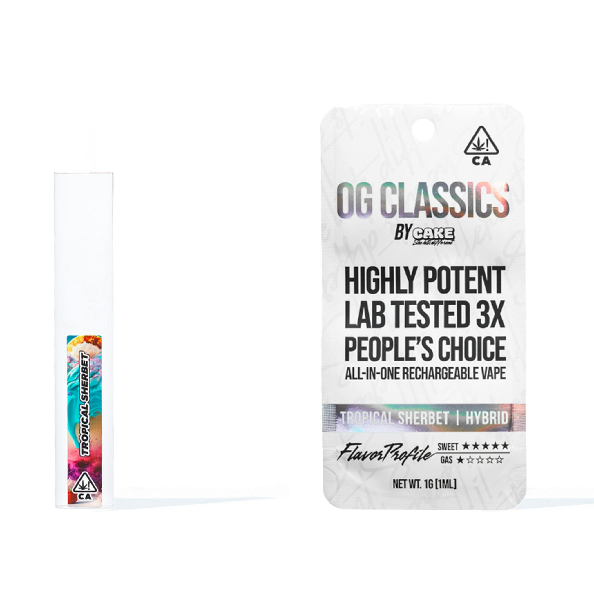CAKE - OG CLASSIC - TROPICAL SHERBET