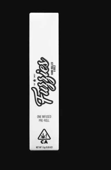 FUZZIES - SUPER SLIVER HAZE 1.5G DISTILLATE INFUSED PRE ROLL (SATIVA)