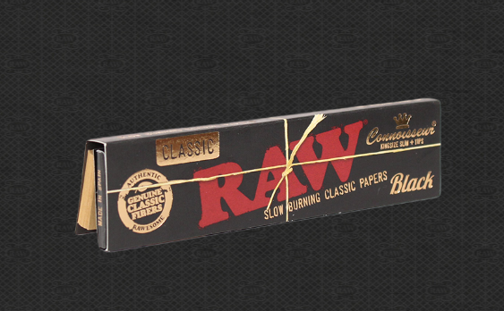 RAW BLACK CONNOISSEUR PAPERS