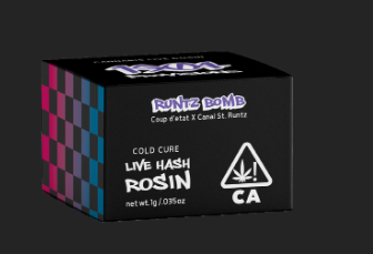 1904 - RUNTZ BOMB LIVE ROSIN 1G