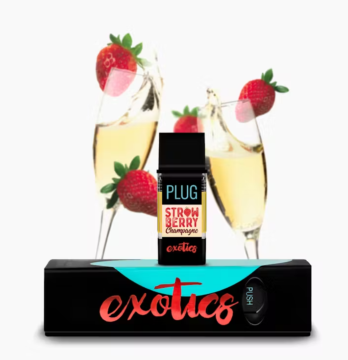 EXOTICS STRAWBERRY CHAMPAGNE 1G PLUG PLAY