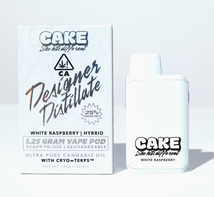 CAKE - WHITE RASPBERRY READY TO USE 1.25G