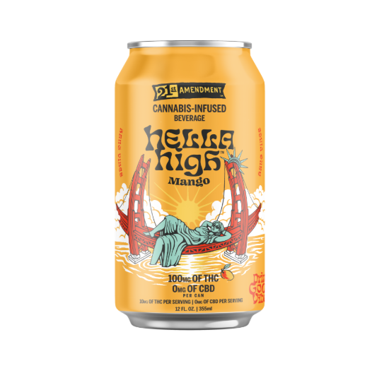 21ST AMENDMENT - HELLA HIGH - MANGO SINGLE CAN