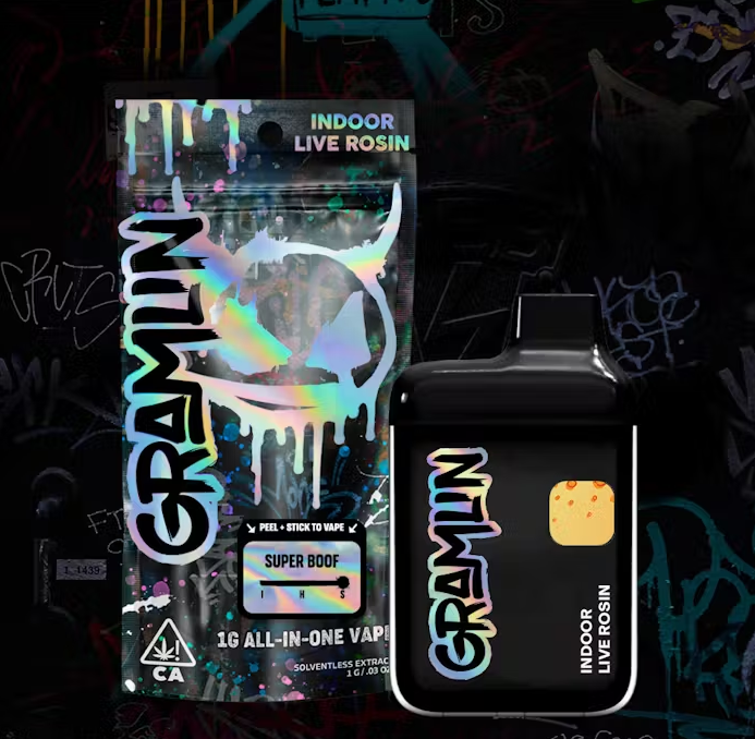 GRAMLIN - SUPER BOOF LIVE ROSIN ALL IN ONE 1G