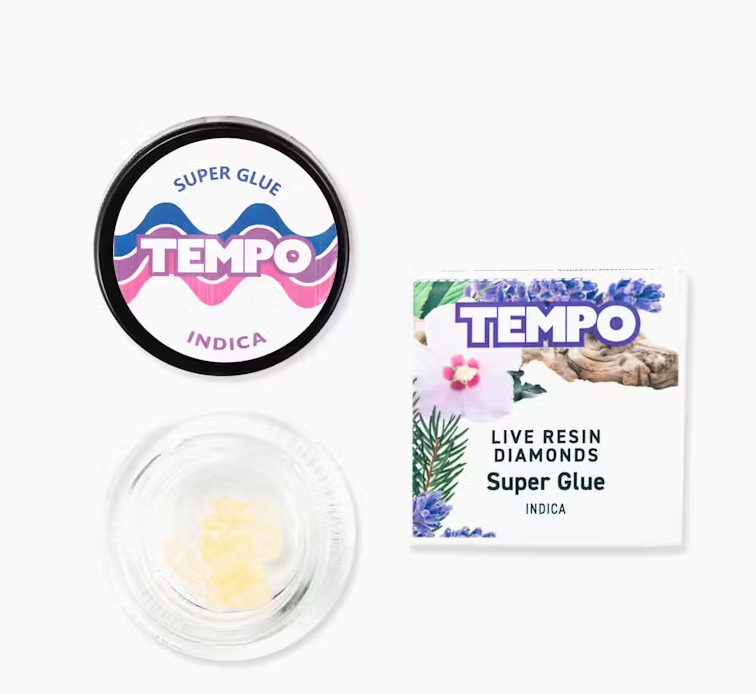 TEMPO - SUPER GLUE LIVE RESIN DIAMONDS 1G