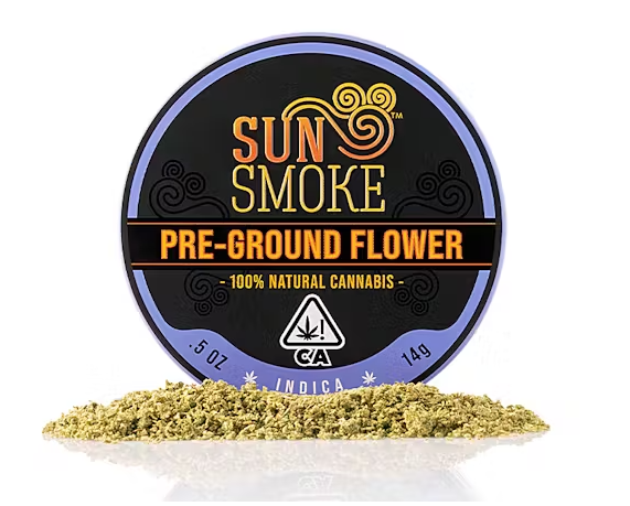 SUNSMOKE INDICA BLEND PREGROUND 14G