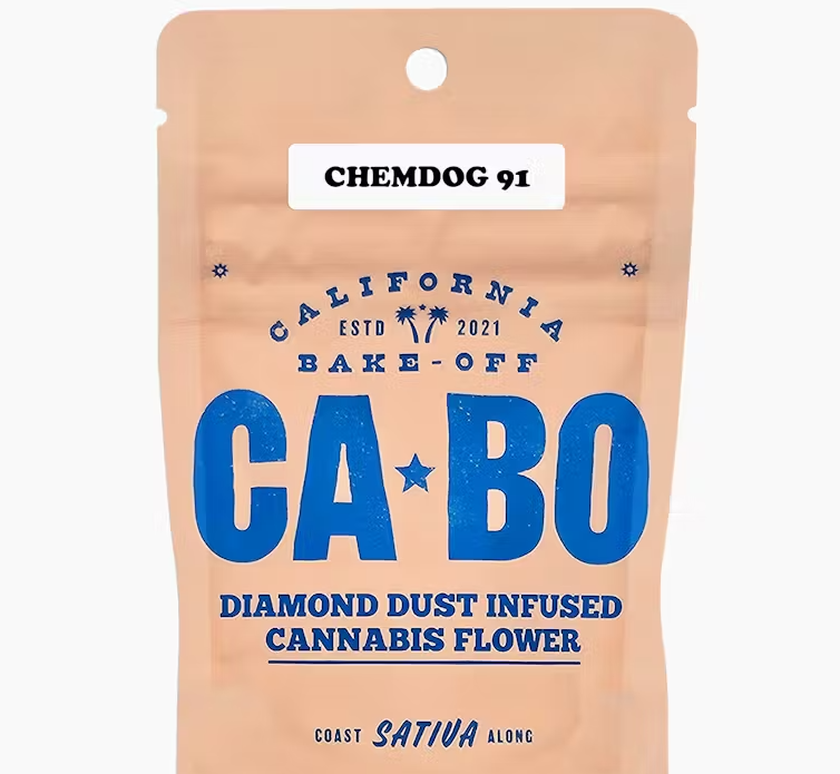 CABO - CHEMDOG DIAMOND DUSTED INFUSED 14G (SATIVA)